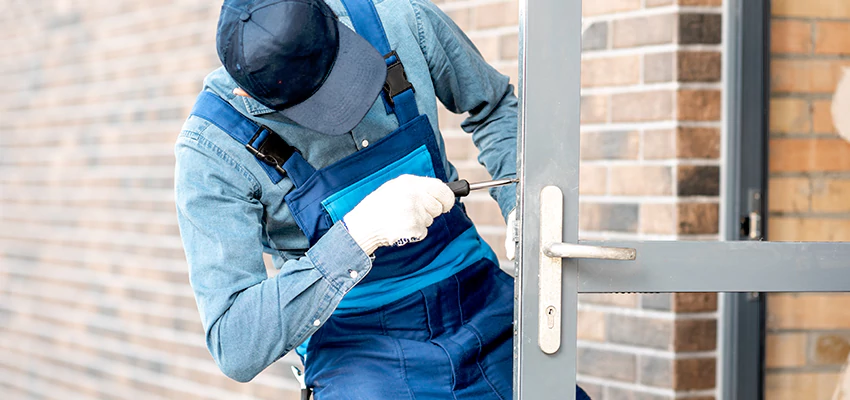 Pivot Storefront Door Locks Installation in Stanford, California