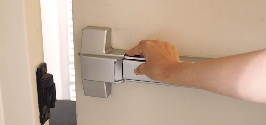 Roller Gate Panic Bar Installation in Stanford, California